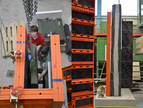 Prototype: 3m column, Testing concrete Pressure, Formwork Performance and Assembly