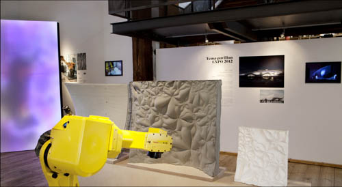 Prototype exhibited in Material World Exhibition, DAC, Denmark